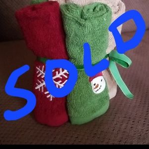 Christmas Towels--SOLD